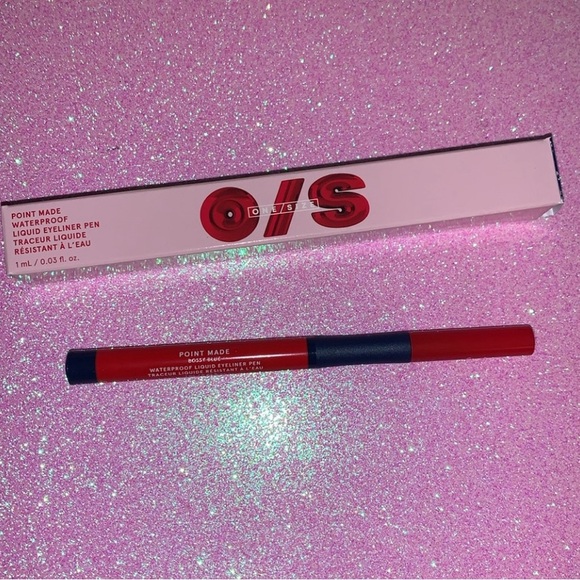 ONE / SIZE BEAUTY POINT MADE WATERPROOF LIQUID EYELINER PEN IN “BOSSY BLUE” - Picture 4 of 9